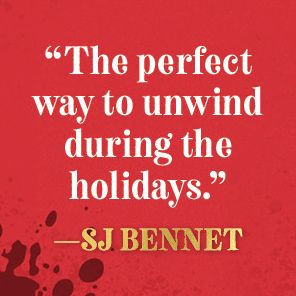 Miss Winter the Library with a Knife