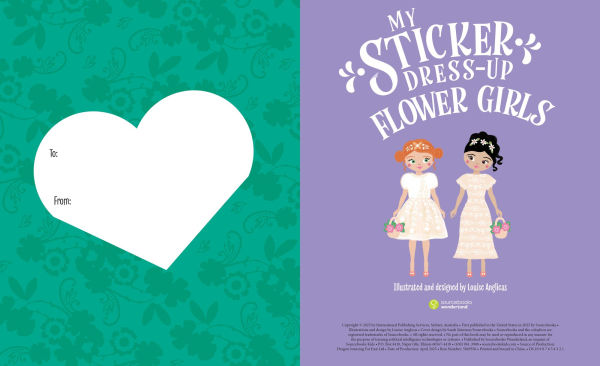 My Sticker Dress-Up: Flower Girls