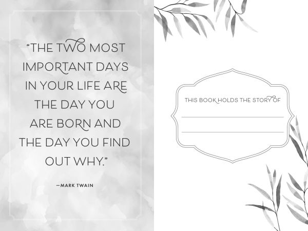 Tell Your Life Story: The Write-Your-Life Guided Journal