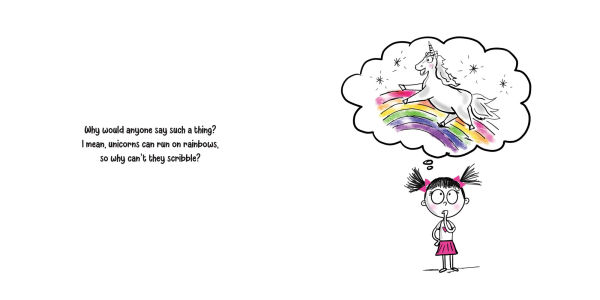 Never Let a Unicorn Scribble