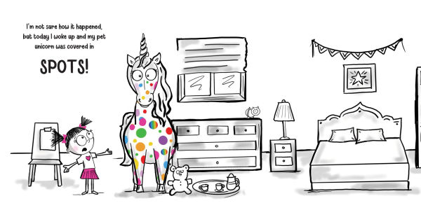 Never Let a Unicorn Get Spots: A Funny Picture Book for the Little Doctors in Your Life!