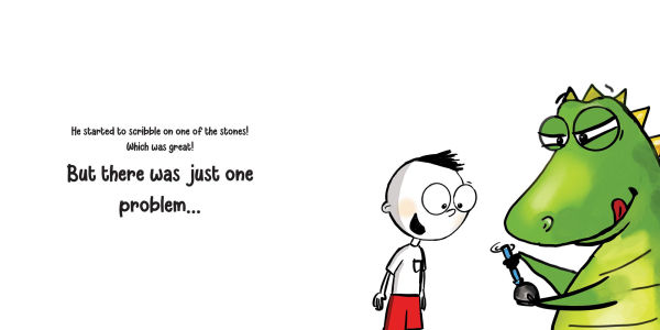 Never Let a Dinosaur Scribble