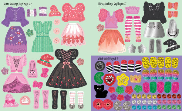 My Sticker Dress-Up: Wicked Witches