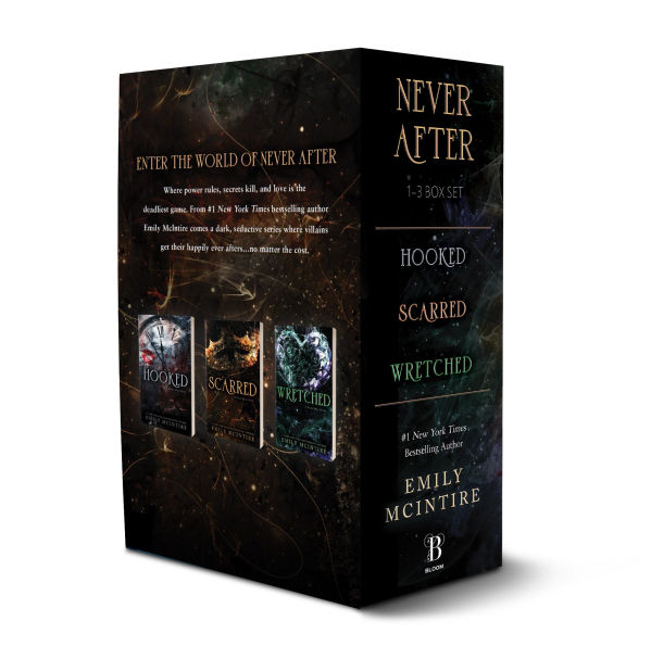Never After Series Boxed Set, Books 1-3: Hooked, Scarred, and Wretched