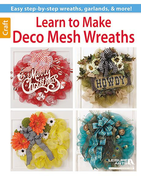 Learn to Make Deco Mesh Wreaths