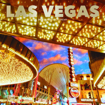 2019 Las Vegas Mini Wall Calendar With Foil Detail 7x7 | 9781465076526 ...