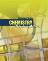 Title: Chemistry 111 Section Material, Author: Christopher Nichols
