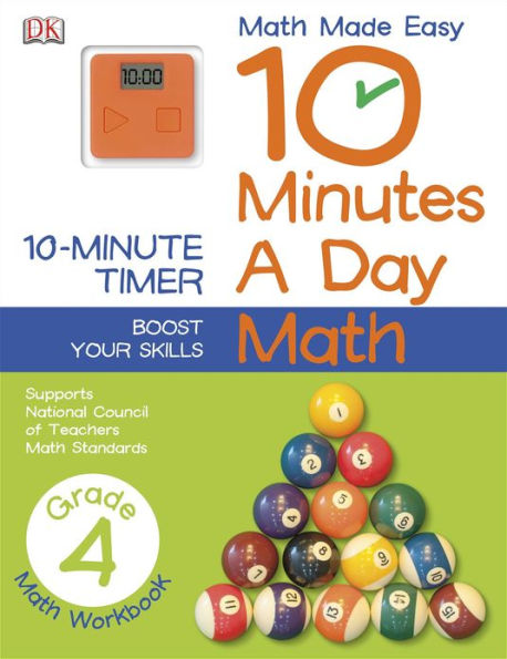 10 Minutes a Day Math, 4th Grade