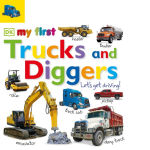 Alternative view 1 of Tabbed Board Books: My First Trucks and Diggers: Let's Get Driving!