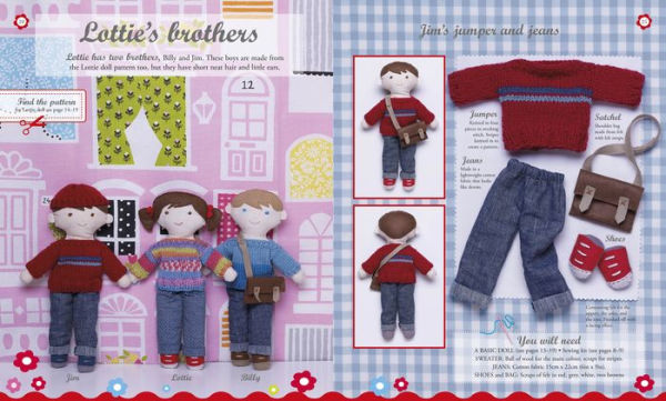 Crafty Dolls: Simple Steps to Sew and Knit Adorable Dolls