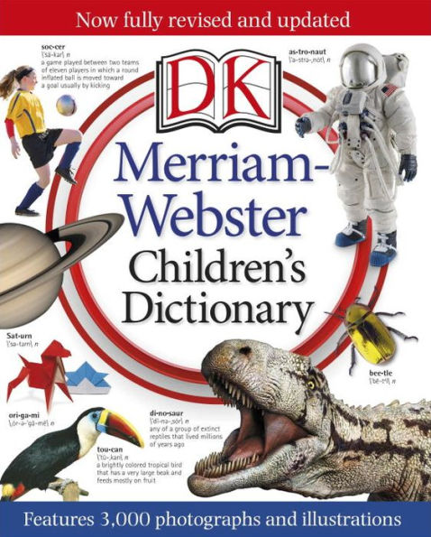 Photo 1 of Merriam-Webster Children's Dictionary: Features 3,000 Photographs and Illustrations. PRIOR USE. SPINE DAMAGE. 