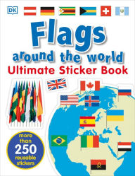 Title: Ultimate Sticker Book: Flags Around the World, Author: DK
