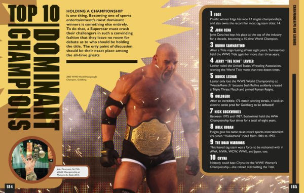 The WWE Book of Top 10s