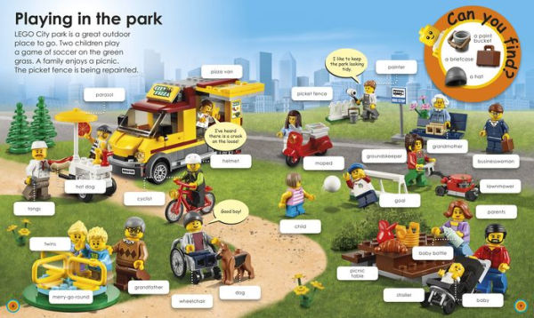 LEGO CITY: Busy Word Book