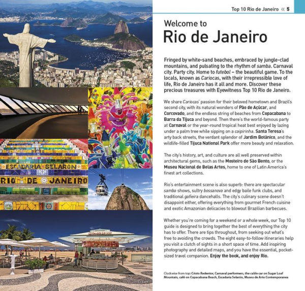 DK Eyewitness Top 10 Rio de Janeiro