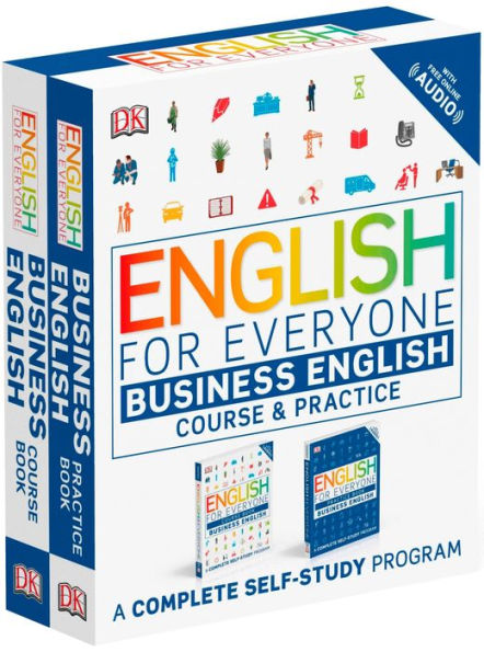 English for Everyone Slipcase: Business English Box Set: Course and Practice Books-A Complete Self-Study Program