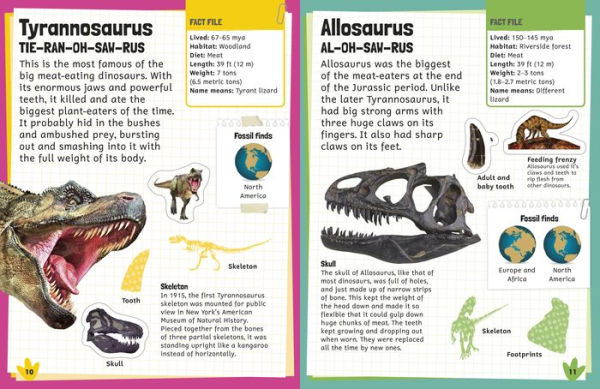 Sticker Encyclopedia Dinosaurs