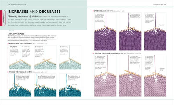 The Knitting Book: Over 250 Step-by-Step Techniques