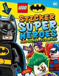 Free trial audio books downloads LEGO Batman Sticker Super Heroes and Super-Villains English version DJVU by DK