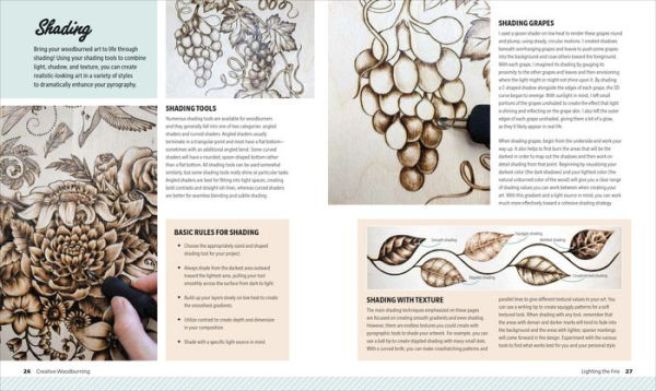 Creative Woodburning: Projects, Patterns and Instruction to Get Crafty with Pyrography