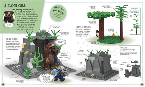 LEGO City Build Your Own Adventure Catch the Crooks: with minifigure and exclusive model