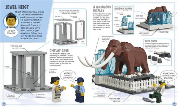 LEGO City Build Your Own Adventure Catch the Crooks: with minifigure and exclusive model