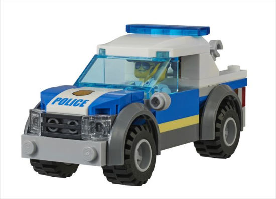 Lego City Build Your Own Adventure Catch The Crooks: With Minifigure 