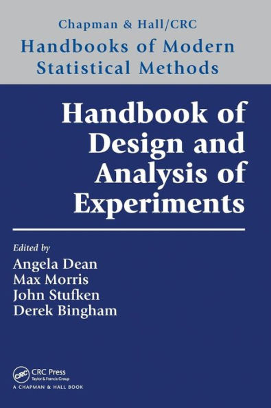 Handbook of Design and Analysis of Experiments / Edition 1