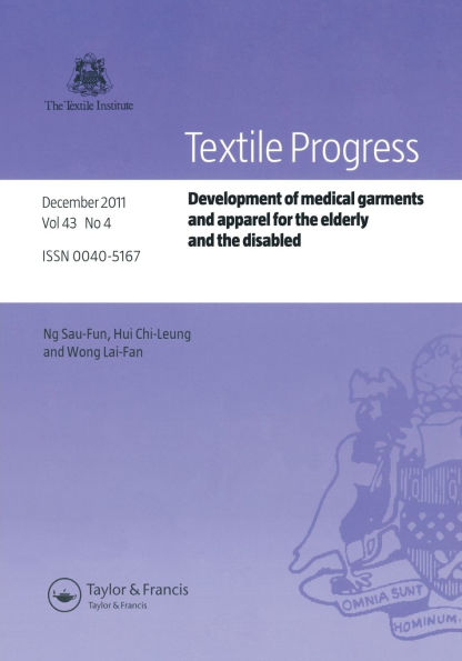 Development of Medical Garments and Apparel for the Elderly Disabled