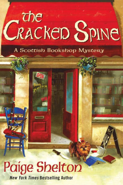 The Cracked Spine (Scottish Bookshop Mystery #1)