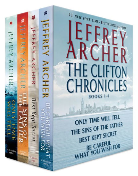 The Clifton Chronicles, Books 1-4: Only Time Will Tell; The Sins of the Father; Best Kept Secret; Be Careful What You Wish For