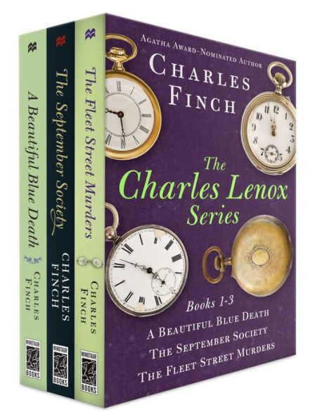 The Charles Lenox Series, Books 1-3: A Beautiful Blue Death, The September Society, The Fleet Street Murders