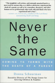Title: Never the Same: Coming to Terms with the Death of a Parent, Author: Donna Schuurman