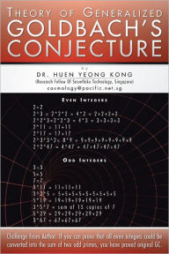 Title: Theory Of Generalized Goldbach's Conjecture, Author: Huen Yeong Kong