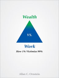 Title: Wealth vs. Work: How 1% Victimize 99%, Author: Allan C. Ornstein