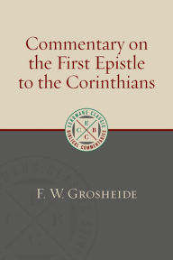 Title: Commentary on the First Epistle to the Corinthians, Author: F.W. Grosheide