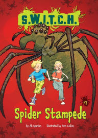 Title: Spider Stampede, Author: Ali Sparkes