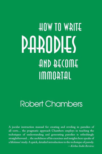 How to Write Parodies and Become Immortal