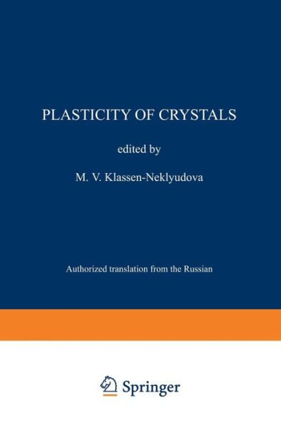 Plasticity of Crystals