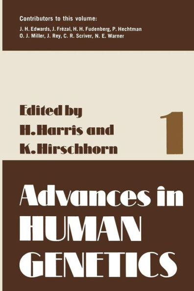 Advances in Human Genetics 1