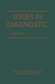 Title: Issues in Diagnostic Research, Author: Michel Hersen