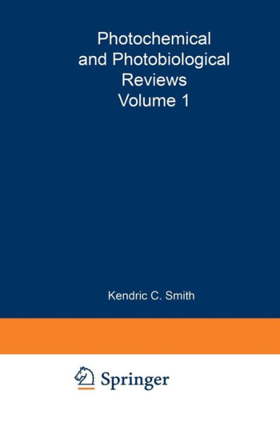 Photochemical and Photobiological Reviews: Volume 1