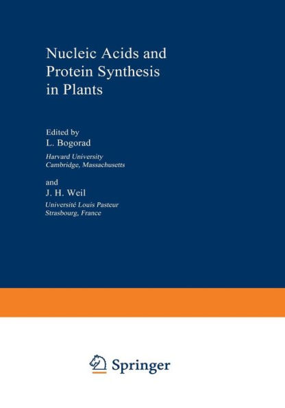 Nucleic Acids and Protein Synthesis in Plants
