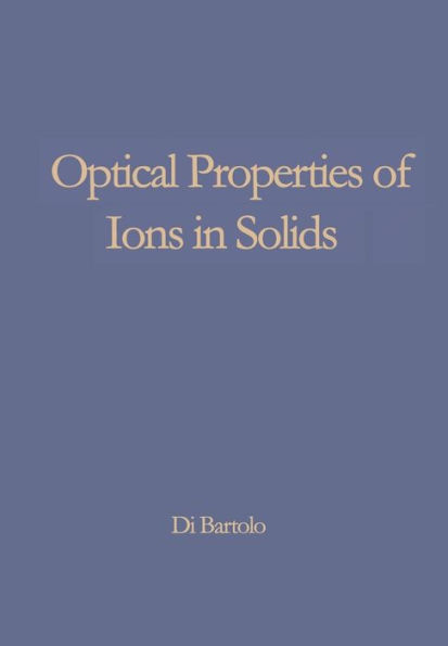 Optical Properties of Ions in Solids