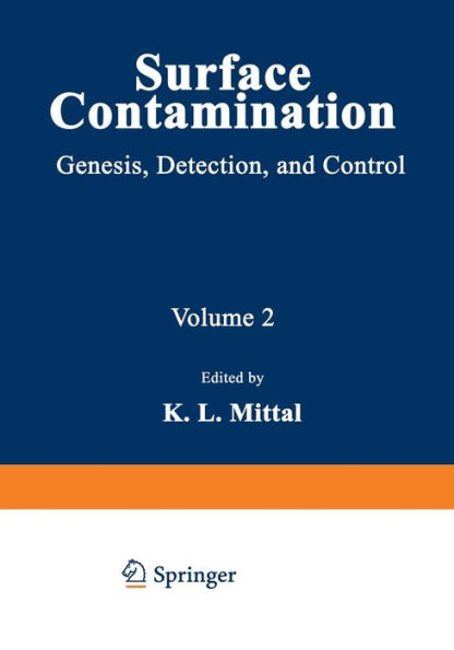 Surface Contamination: Genesis, Detection, and Control