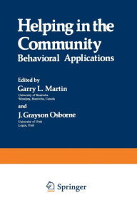 Title: Helping in the Community: Behavioral Applications, Author: Garry Bach