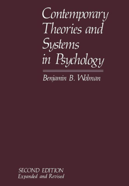 Contemporary Theories and Systems in Psychology