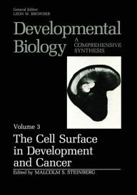 Title: The Cell Surface in Development and Cancer, Author: Malcolm S. Steinberg