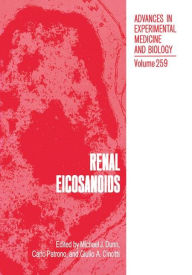 Title: Renal Eicosanoids, Author: Michael Dunn