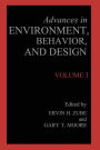 Advances in Environment, Behavior, and Design: Volume 3